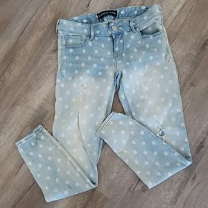Poke a dot jeans
